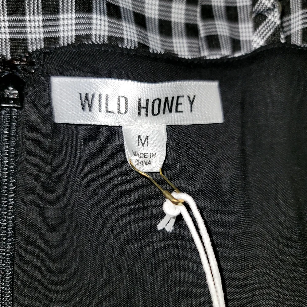 Jumpsuit women strapless various sizes of black and gray wide leg Zip lining - Picture 8 of 9